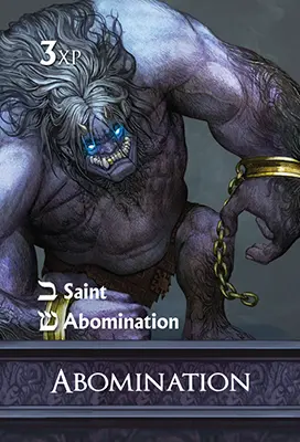 Abomination Battle card