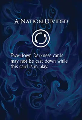A Nation Divided, a passive card
