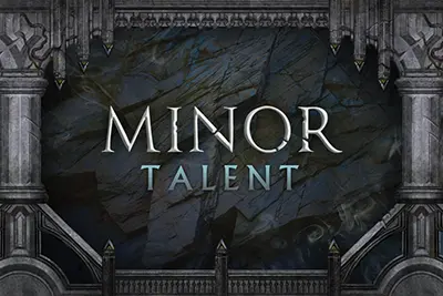 Minor Talent card back