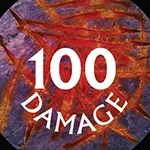100 Damage token