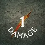 1 Damage token